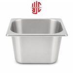 Stainless Steel Maxi Pan 1/6 Depth 6 in