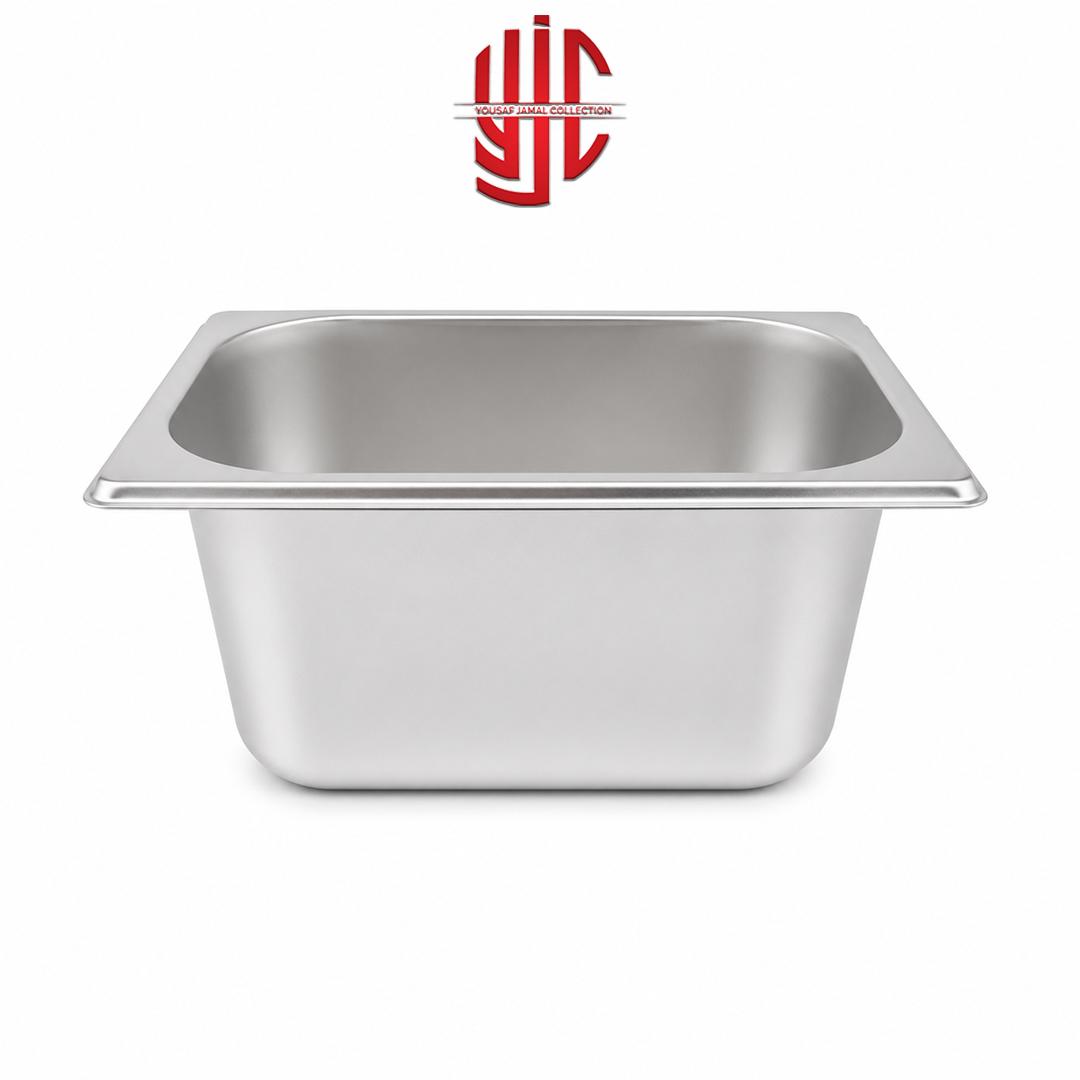 yjc-STMP-022-1 Stainless Steel Maxi Pan 1/9 Depth 4 in - Image 1