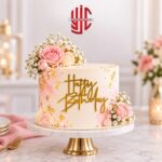 Acrylic Happy Birthday Tags 5 Pcs Pack