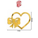 Acrylic Gift Heart Topper Tags 5 Pcs Pack - Image 2