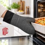Silicon Insulated Oven Glove 260°C Heat-Resistant
