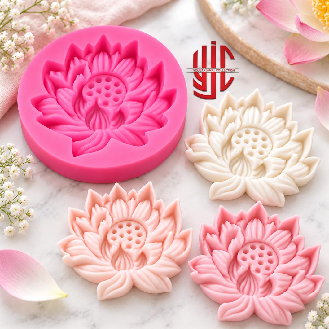 yjc-PLMO-219-1 Silicon Deep Sunflower Mold - Image 1