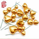 Hearts Golden Faux Balls 20 Pcs Pack - Image 2