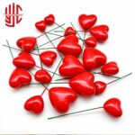 Hearts Red Faux Balls 20 Pcs Pack - Image 2