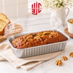 Aluminium Silver Loaf Pan Liners With Lid 10 Pieces Pack