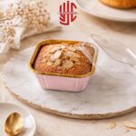 Baby Pink Foil Square Cupcake Liners With Lid 10 Pieces Pack - Image 2