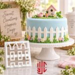 Plastic Fence Shape Fondant Cutter