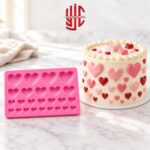 Silicon Various Sizes Hearts Mold 23 Cavity
