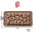 Silicon Chocolate Joined Hearts Mold - Image 2