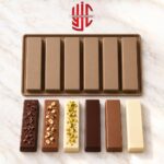 Silicon Simple Chocolate Bar Mold 7 Cavity