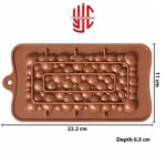 Silicon Chocolate Big Bubbly Bar Mold - Image 2